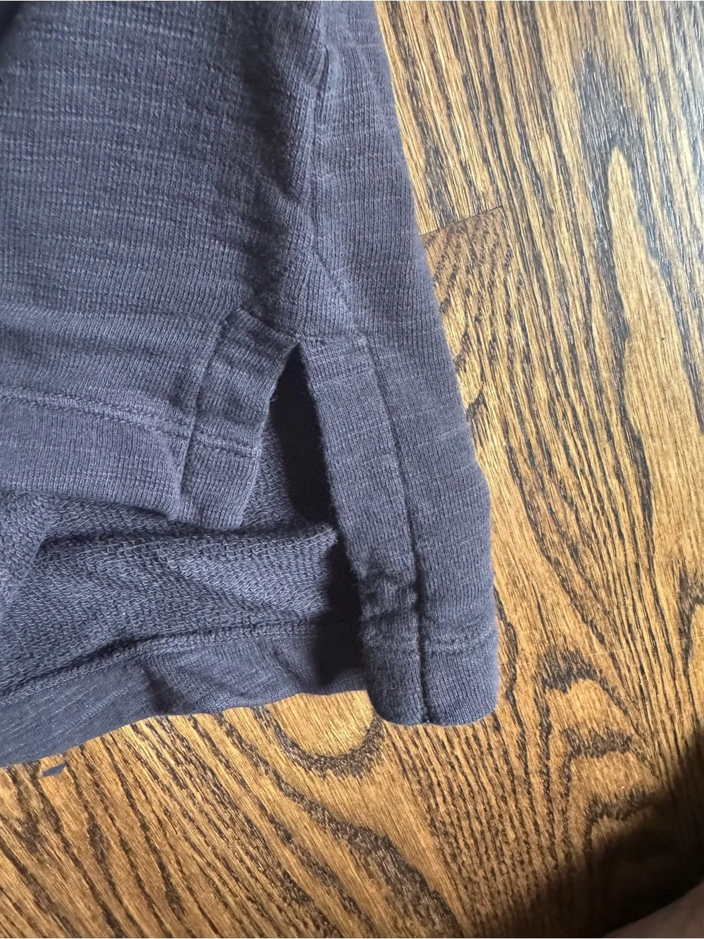 J. Crew women’s  weathered black Turtleneck Sweatshirt